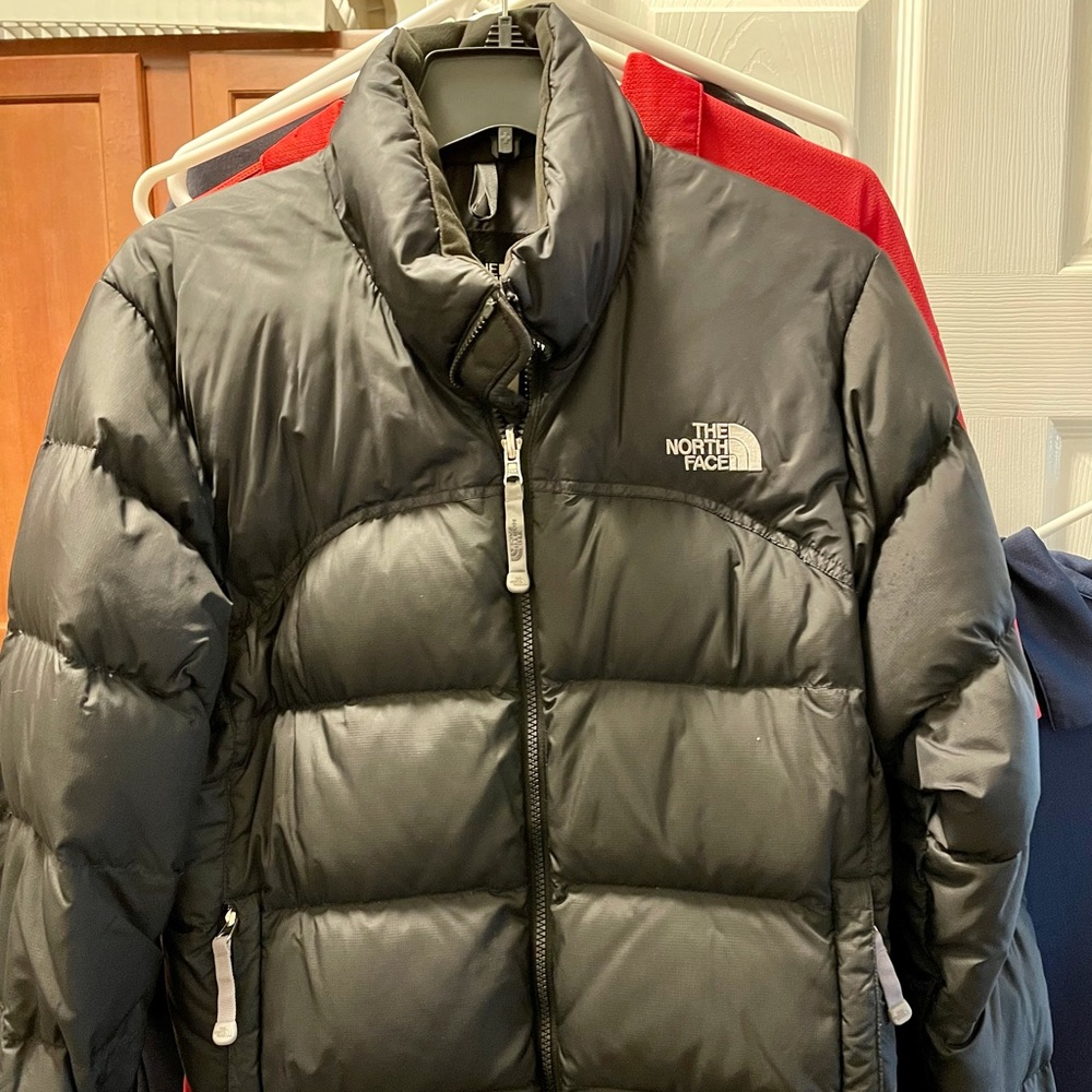 Women’s Black Nuptse 700 North Face Jacket